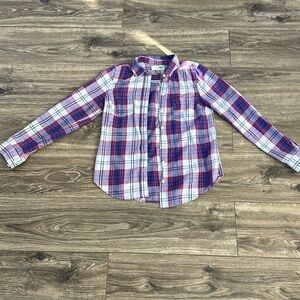 Old Navy Plaid Button Down